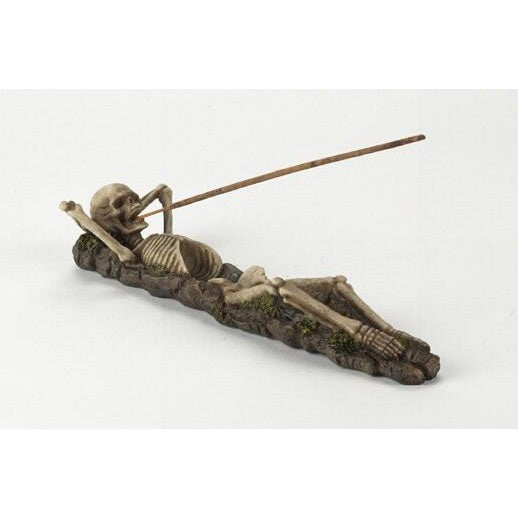 Skeleton Incense Burner | Spooky Creepy Halloween Incense Stick Holder Decor