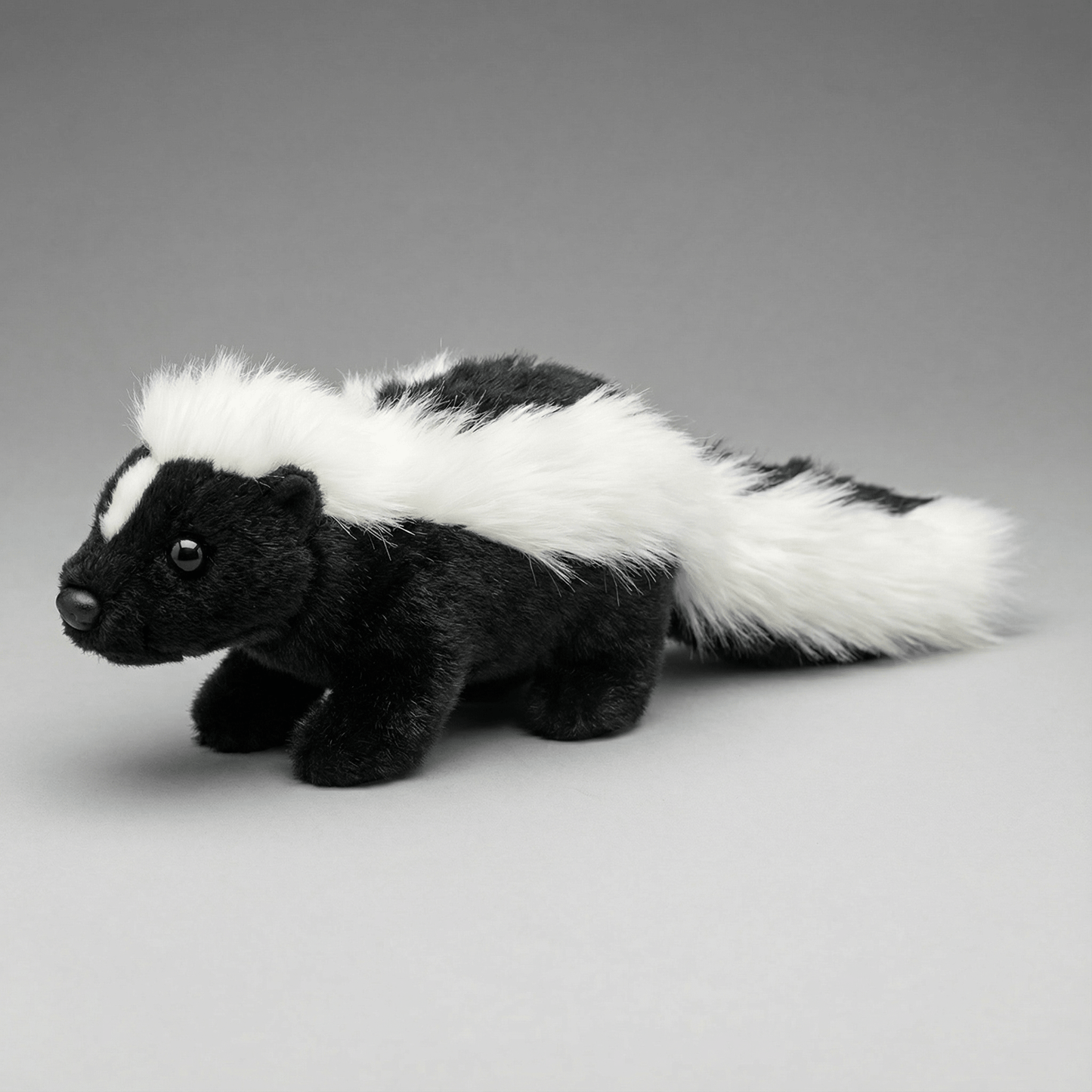 Skunk Mini Stuffed Animal 5" | Pocketkins Eco Skunk Plush by Wild Republic