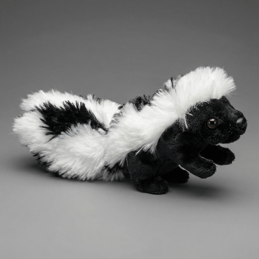Skunk Mini Stuffed Animal 5" | Pocketkins Eco Skunk Plush by Wild Republic