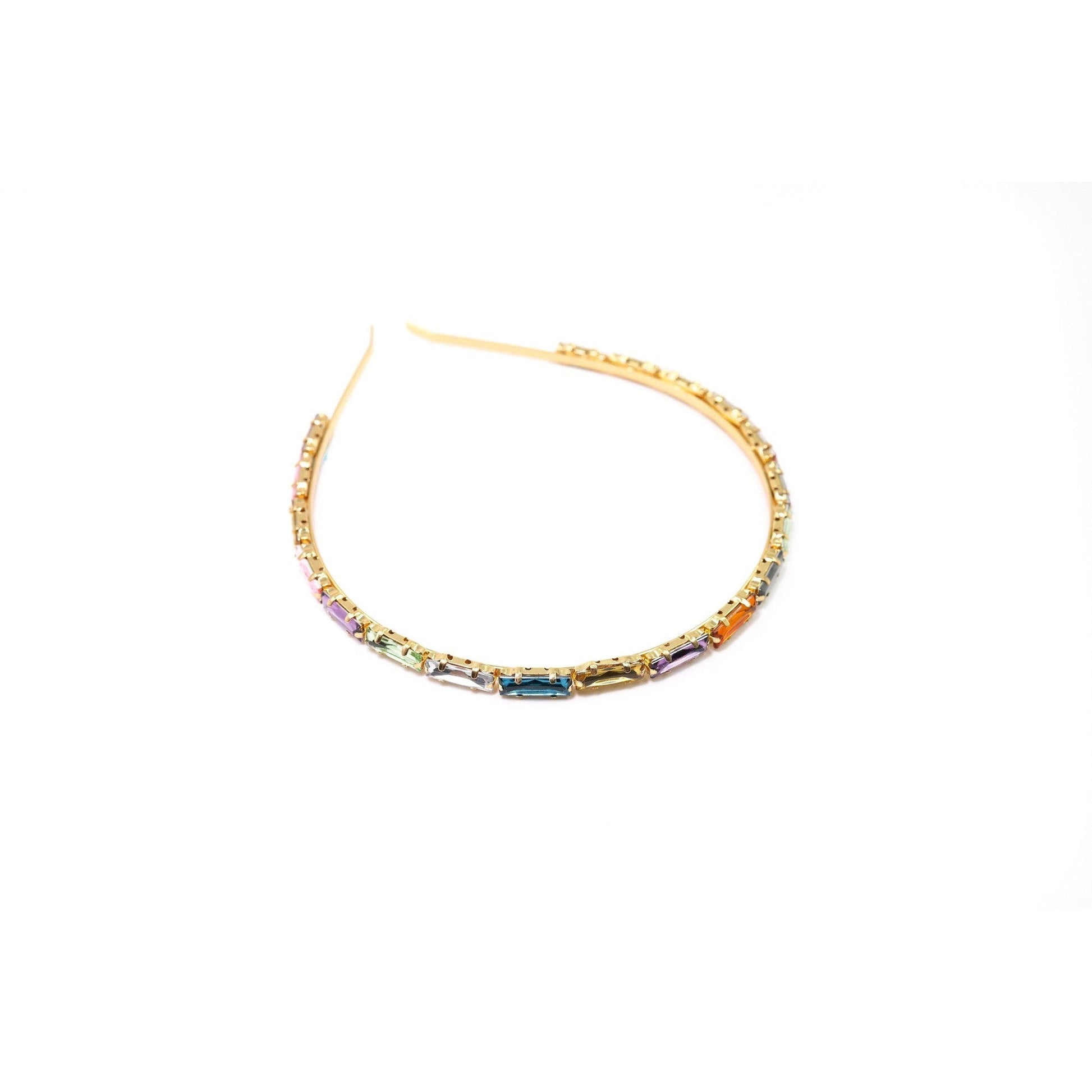 Sleek and Profesh Rainbow Gem Headband SALE