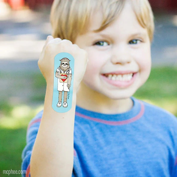 Sloth Nurse Bandages | In Metal Tin