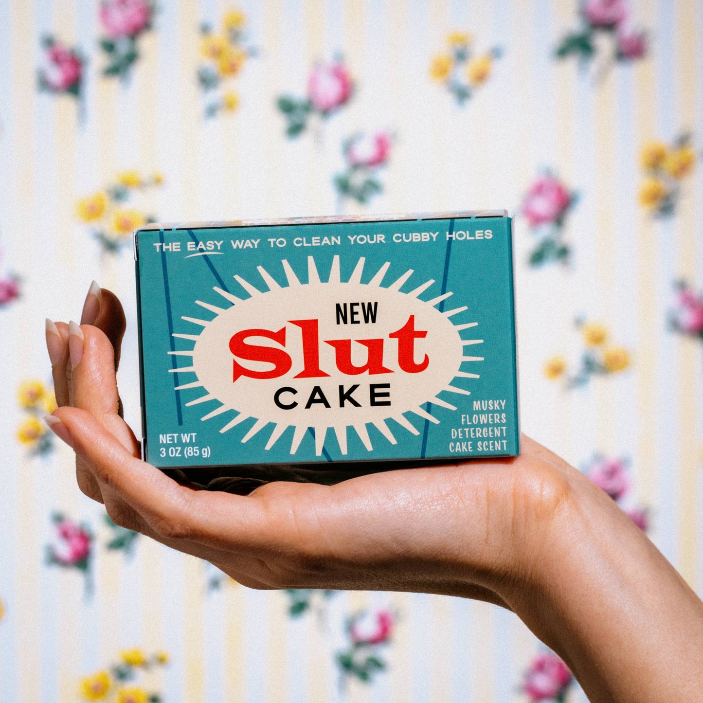 Slut Cake Triple Milled Boxed Bar Soap | Funny Retro-Inspired Soap