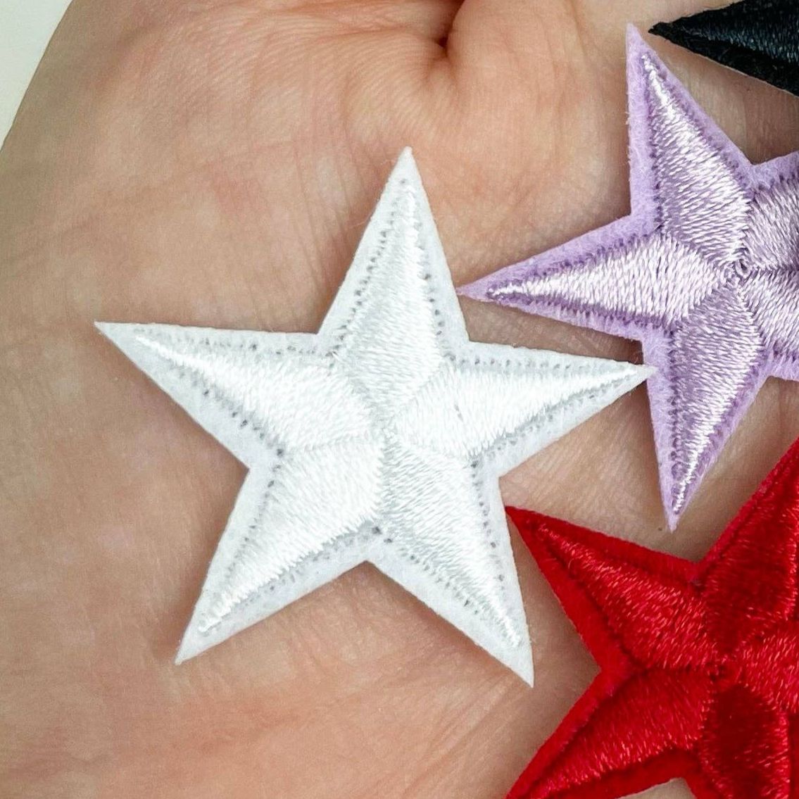 Small Colored Stars Iron On Patches | Heat-seal Patches Accessories