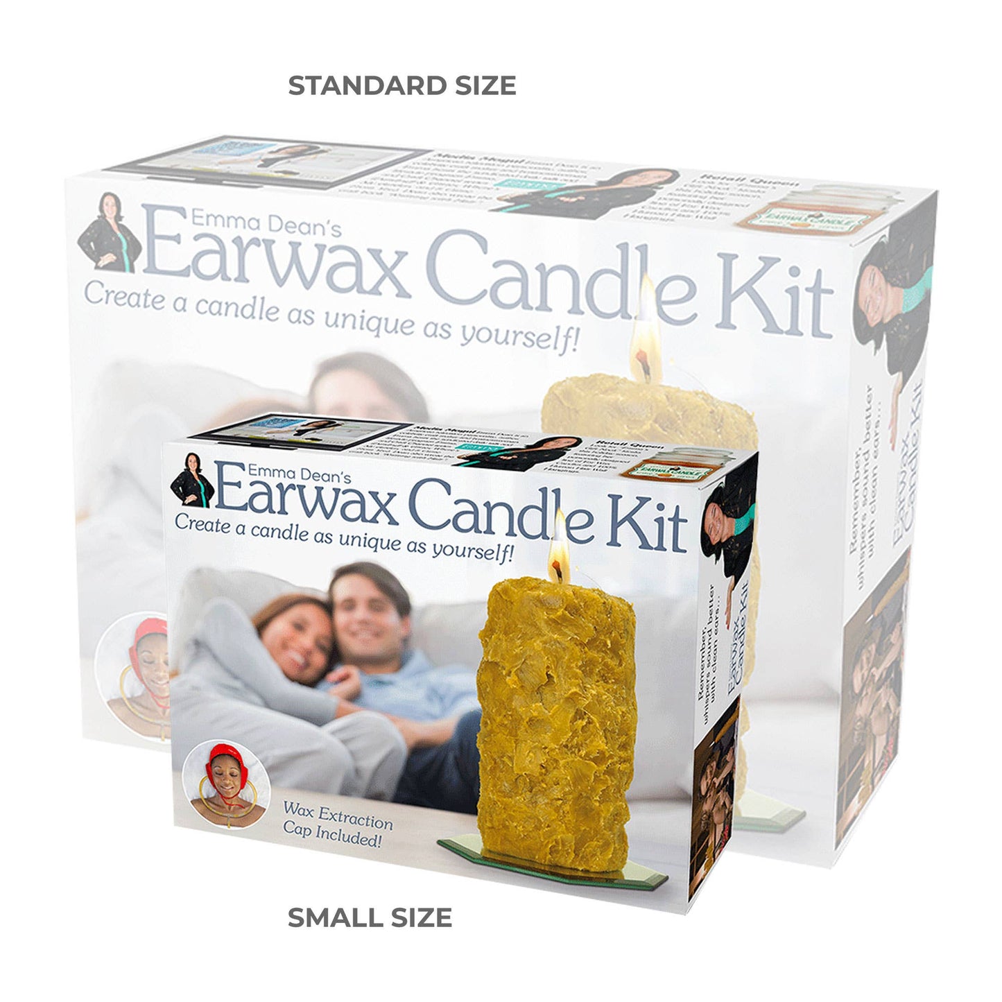 Small Prank Gift Box Earwax Candle Kit | Hilarious Fake-Out Empty Box for Any Gift