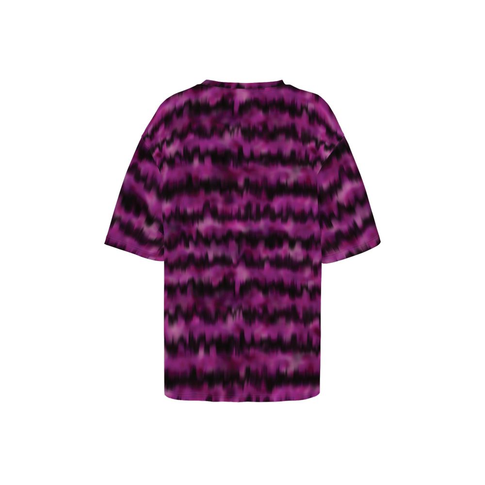 So Pretty and Witty and Gay Women’s Oversized Short-Sleeve Shirt in Tie Dye Purple