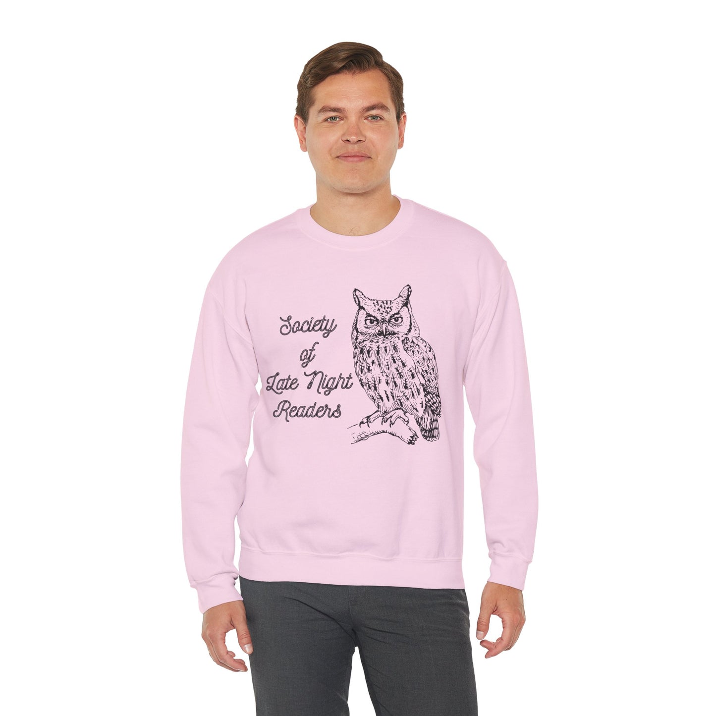 Society Of Late Night Readers Unisex Heavy Blend™ Crewneck Sweatshirt [SM-5XL]