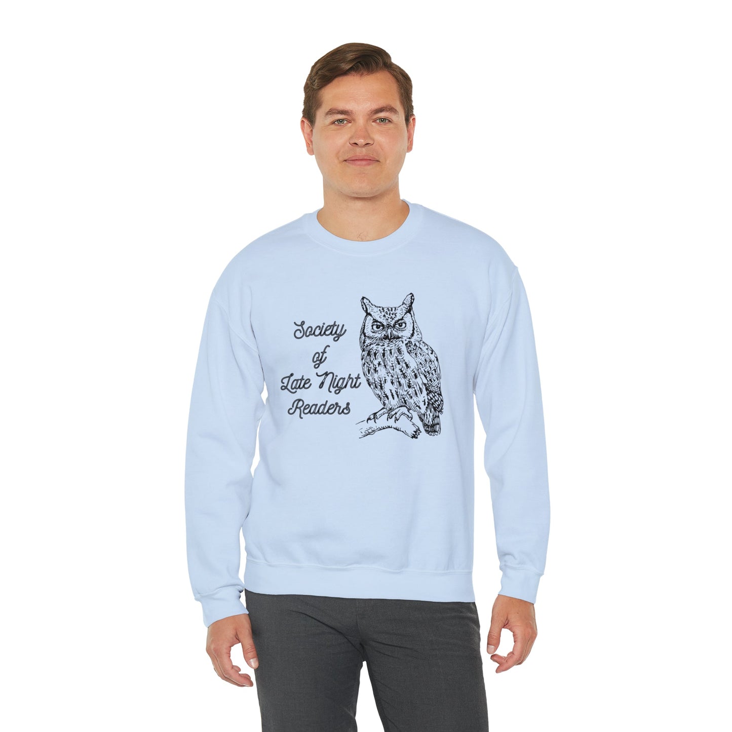 Society Of Late Night Readers Unisex Heavy Blend™ Crewneck Sweatshirt