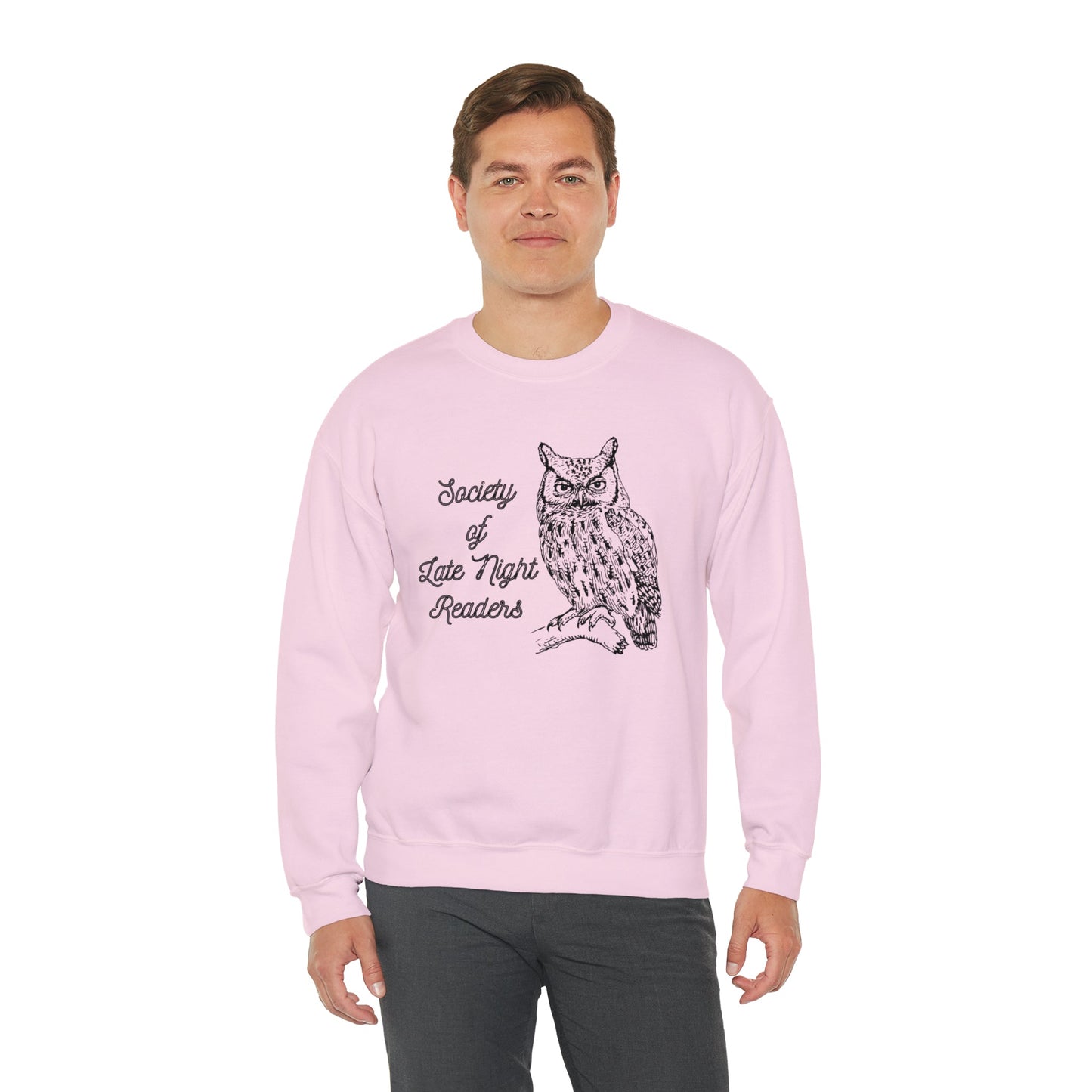 Society Of Late Night Readers Unisex Heavy Blend™ Crewneck Sweatshirt