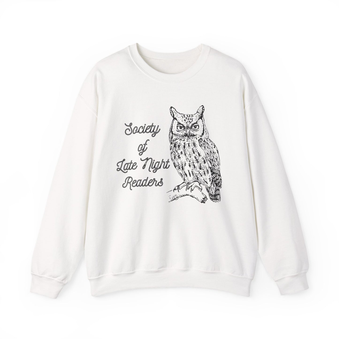 Society Of Late Night Readers Unisex Heavy Blend™ Crewneck Sweatshirt [SM-5XL]