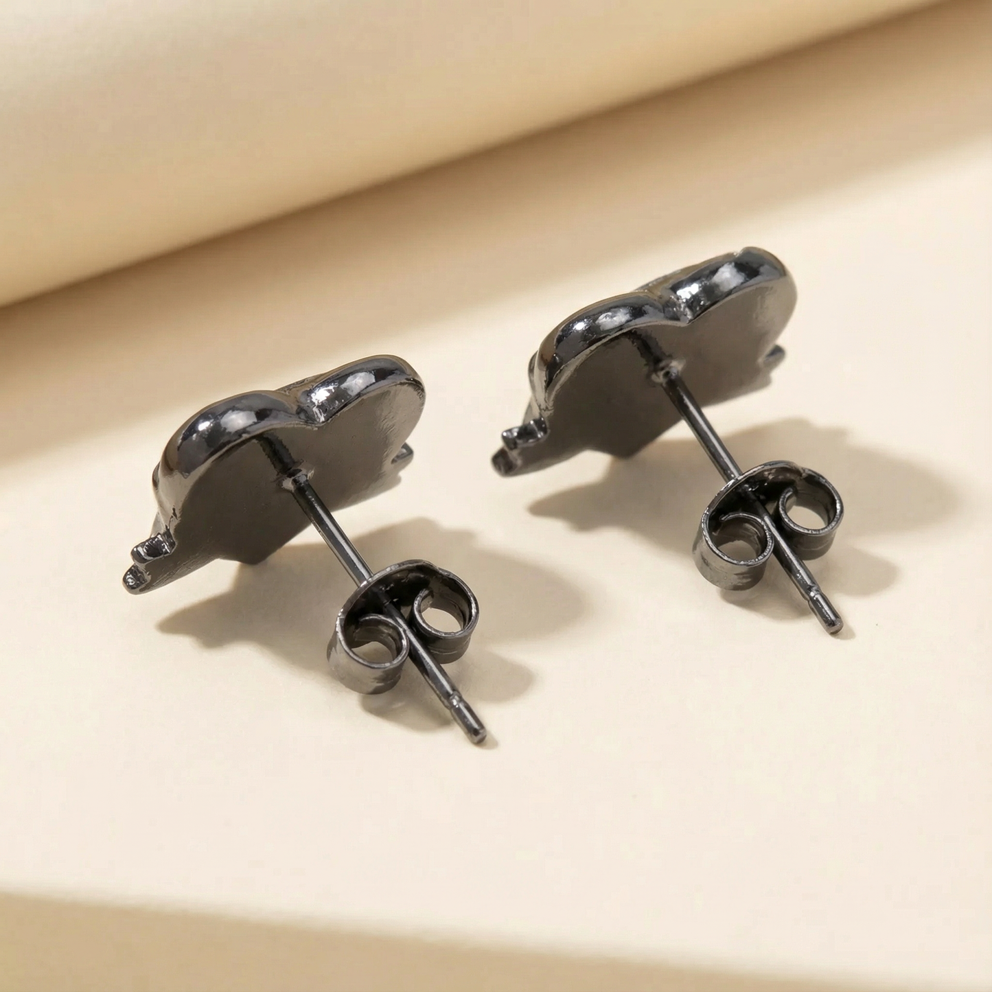 Sourpuss True Love Stud Earrings | Tattoo Heart Jewelry | Rockabilly Romantic Accessories