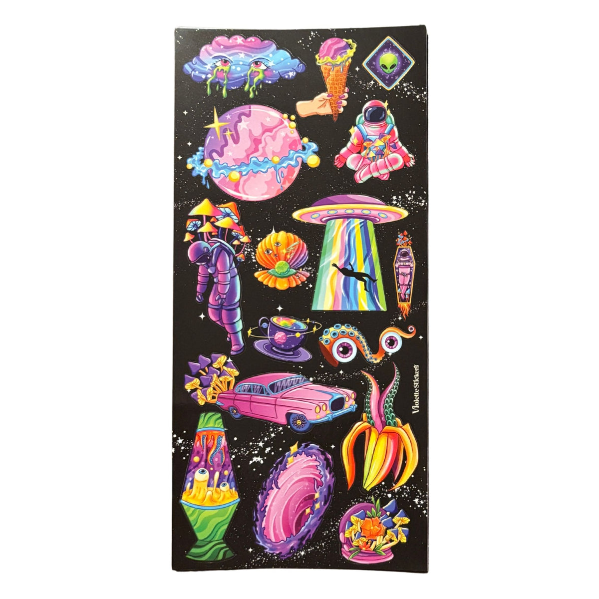 Space Jam Stickers | 4" x 8" | 2 Sheets-Violette Stickers-The Bullish Store