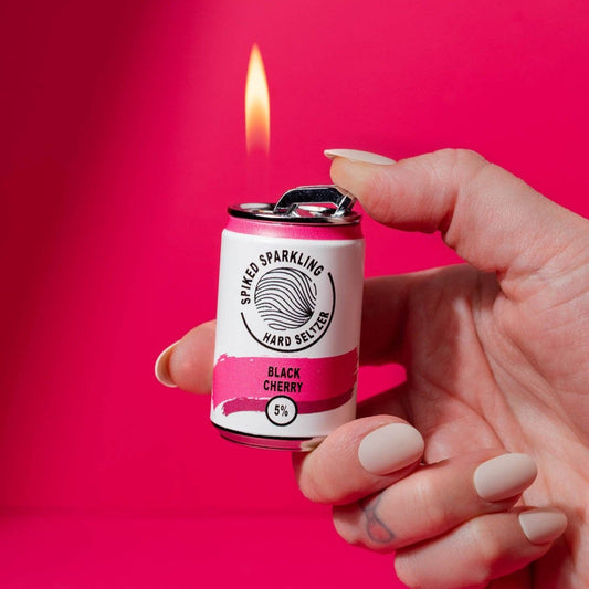 Spiked Seltzer Lighter | Refillable Mini Soda Can Cigarette Pocket Lighter