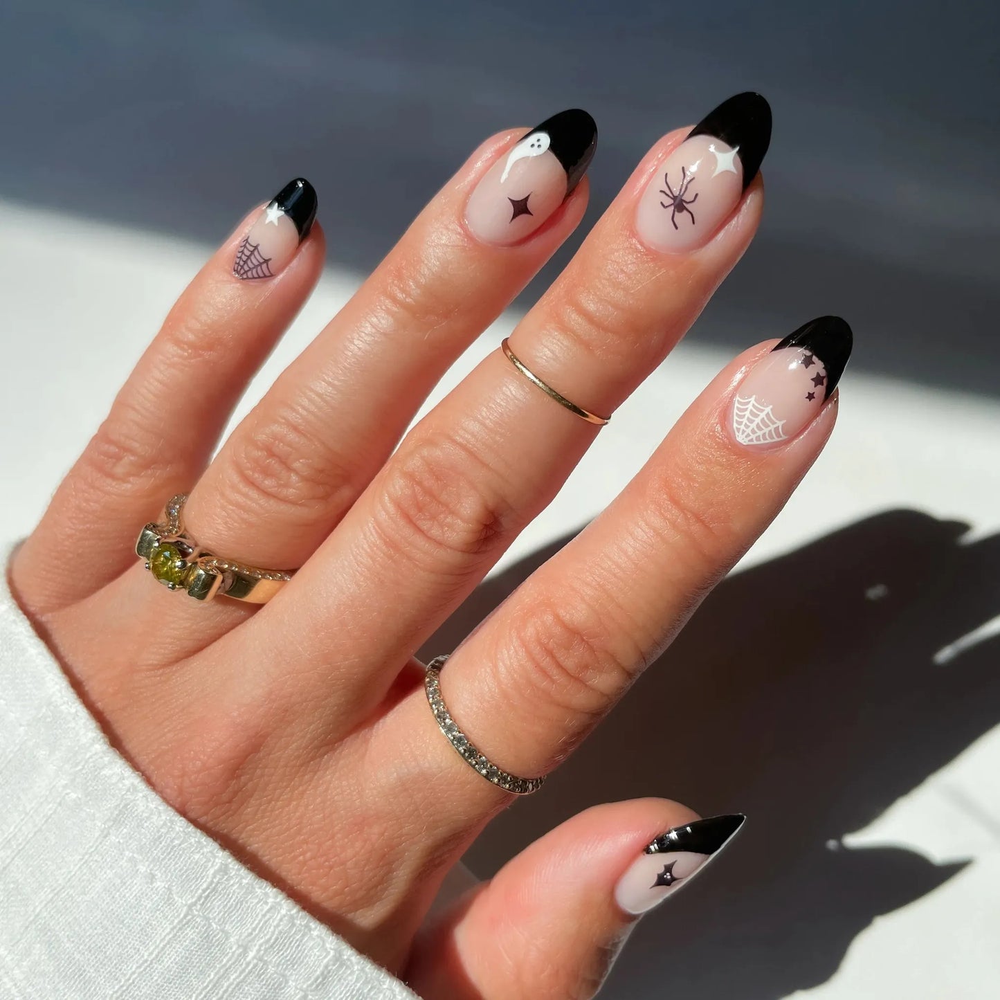Spooky Halloween Nail Art Sticker Set | Vegan & Cruelty-Free | Use on Polish, Gel, or Natural Nails
