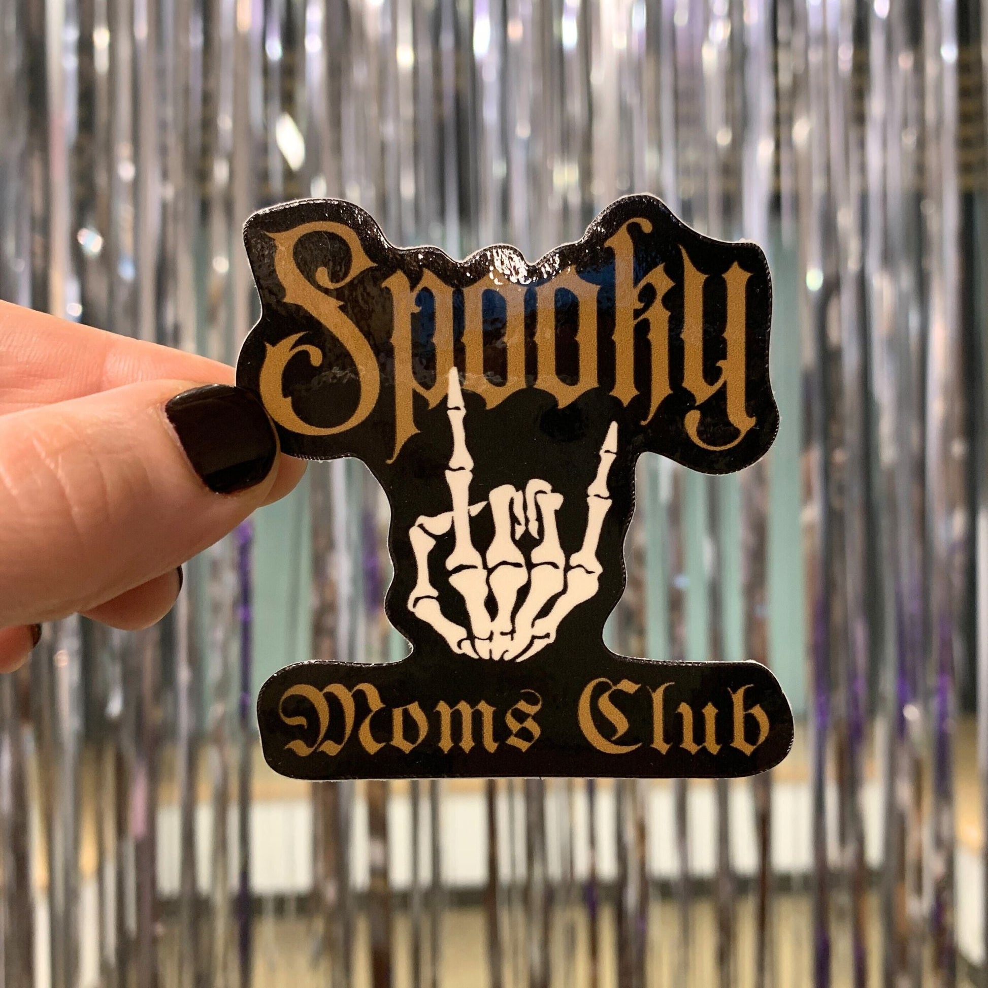 Spooky Moms Club Sticker | Vinyl Die Cut Decal