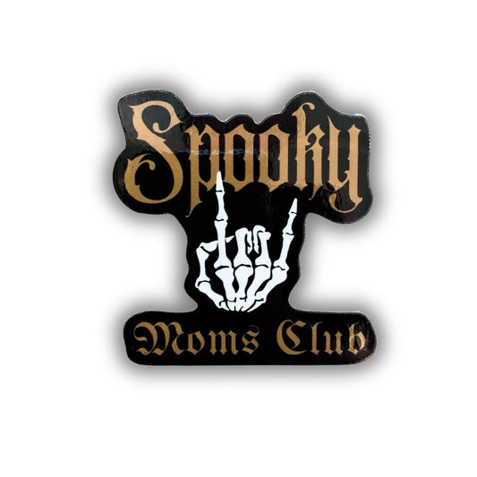 Spooky Moms Club Sticker | Vinyl Die Cut Decal