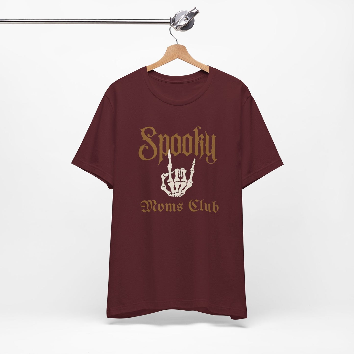 Spooky Moms Club Unisex Jersey Short Sleeve Tee