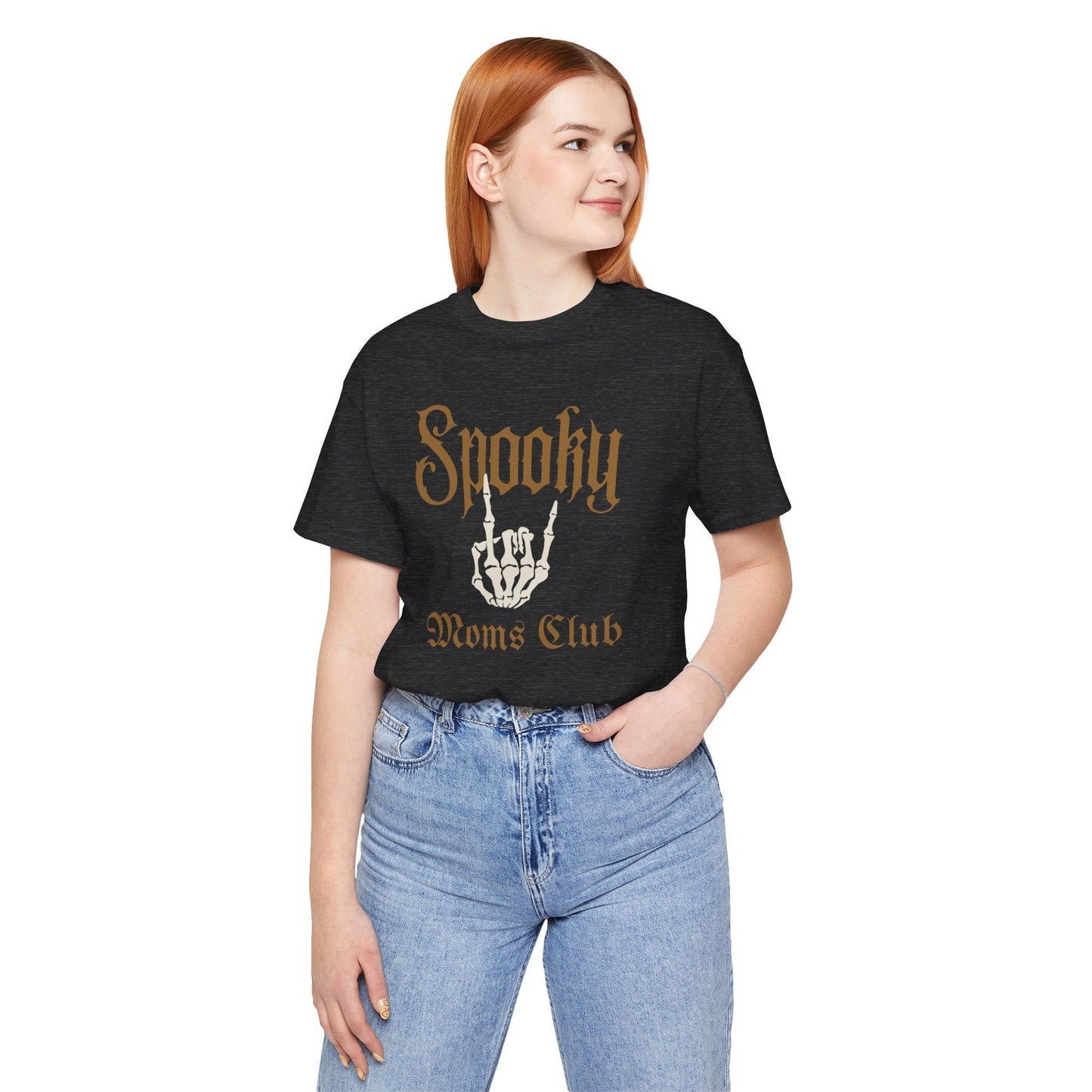 Spooky Moms Club Unisex Jersey Short Sleeve Tee