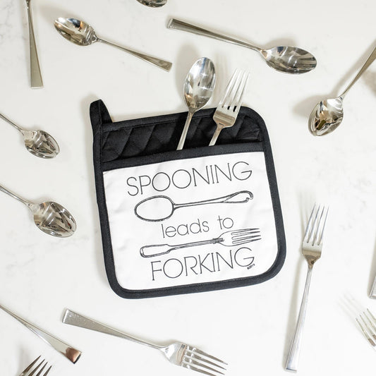 Spooning Leads To Forking Potholder