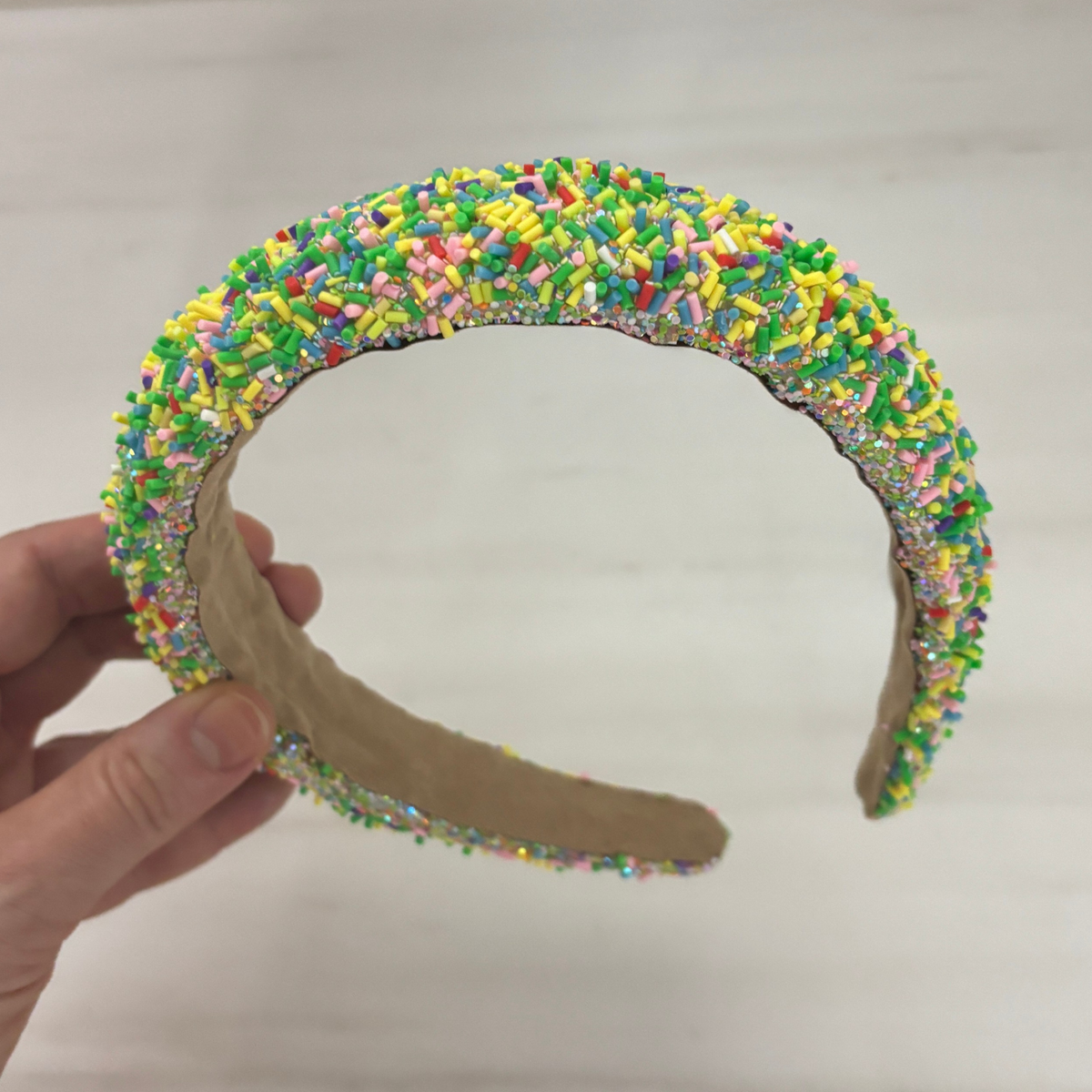 Sprinkles Statement Headband | Hot Pink, Light Pink & Mint | Adults & Kids-Paper & Quartz-The Bullish Store