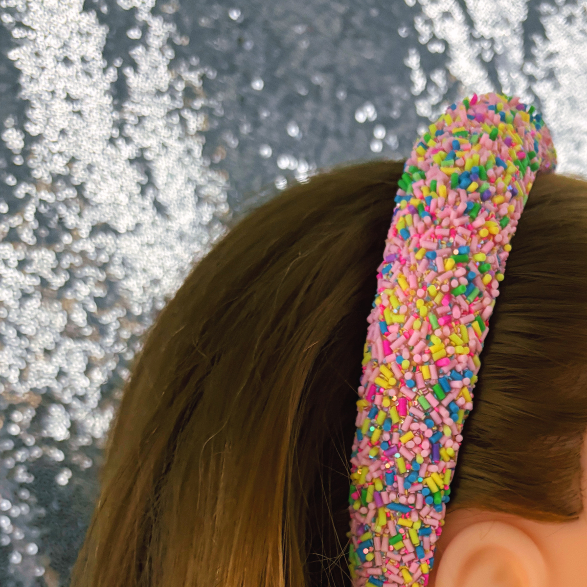 Sprinkles Statement Headband | Hot Pink, Light Pink & Mint | Adults & Kids