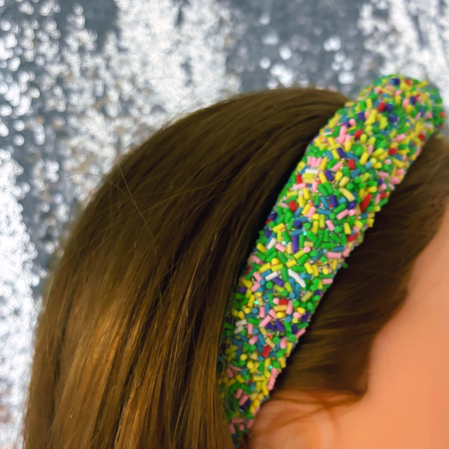Sprinkles Statement Headband | Hot Pink, Light Pink & Mint | Adults & Kids