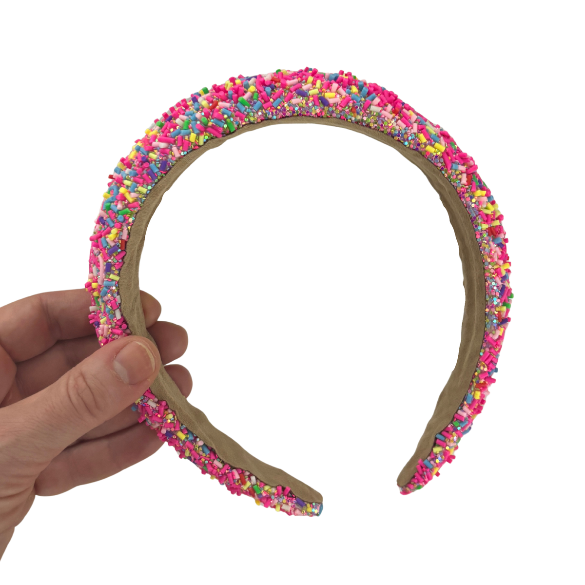 Sprinkles Statement Headband | Hot Pink, Light Pink & Mint | Adults & Kids