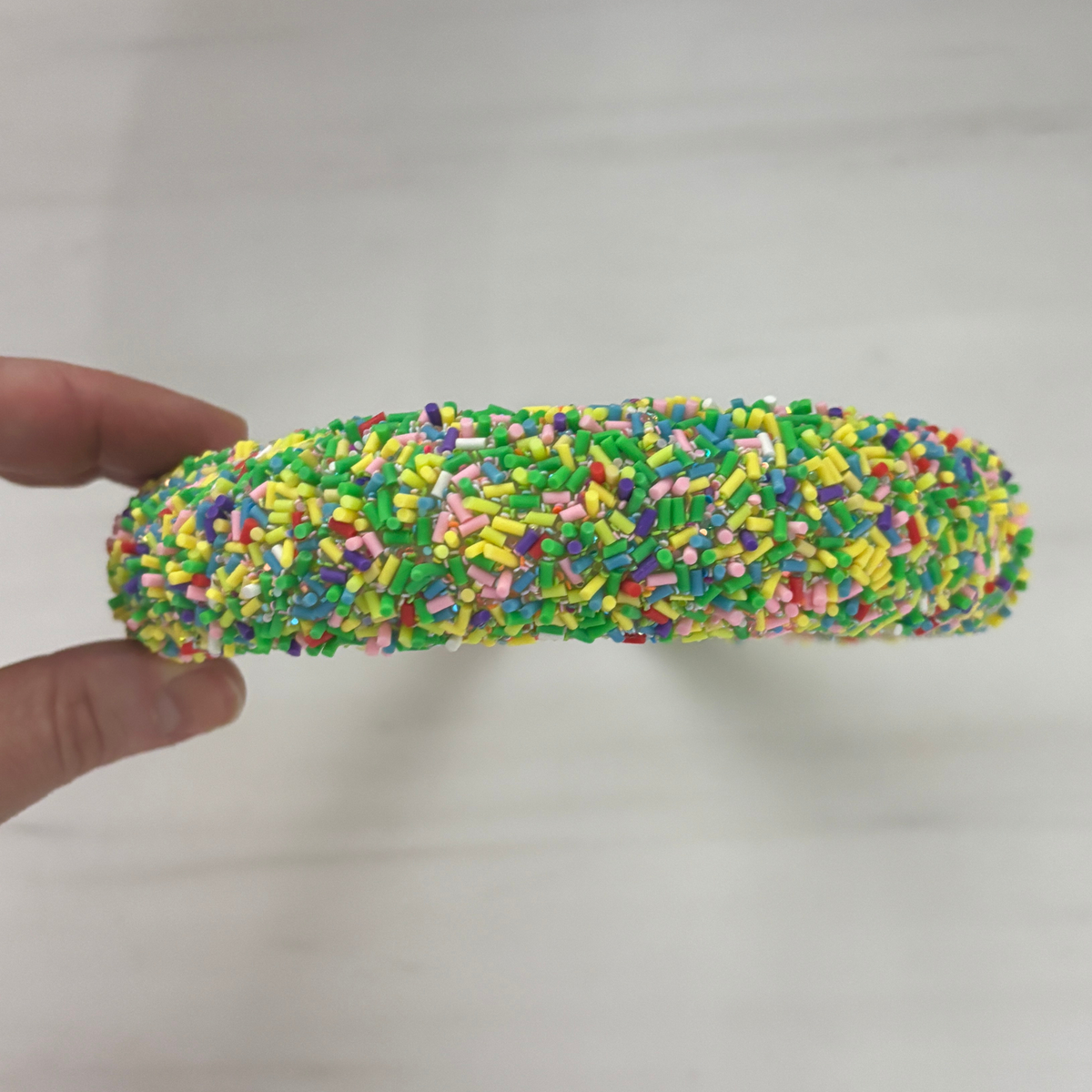 Sprinkles Statement Headband | Hot Pink, Light Pink & Mint | Adults & Kids-Paper & Quartz-The Bullish Store