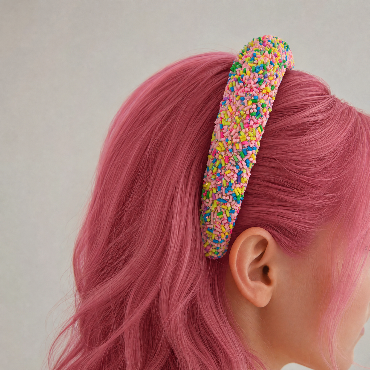 Sprinkles Statement Headband | Hot Pink, Light Pink & Mint | Adults & Kids