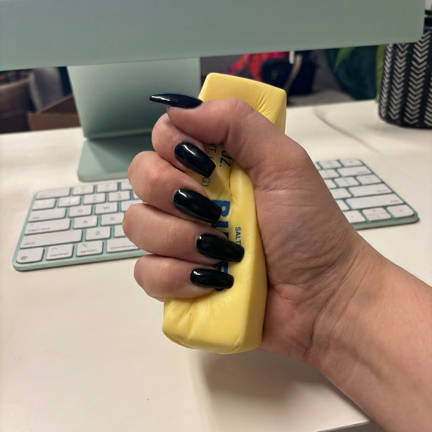 Squishy Butter Stress Reliever | Squeezable Stick of Butter