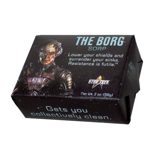 Star Trek Borg Soap in Fresh Milk Scent | Body Bar Bath Cleanser | 2 oz.