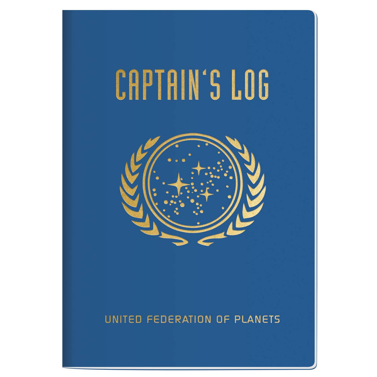 Star Trek Captain's Log Mini Notebook in Blue | 3” x 5”-Unemployed Philosophers Guild-The Bullish Store
