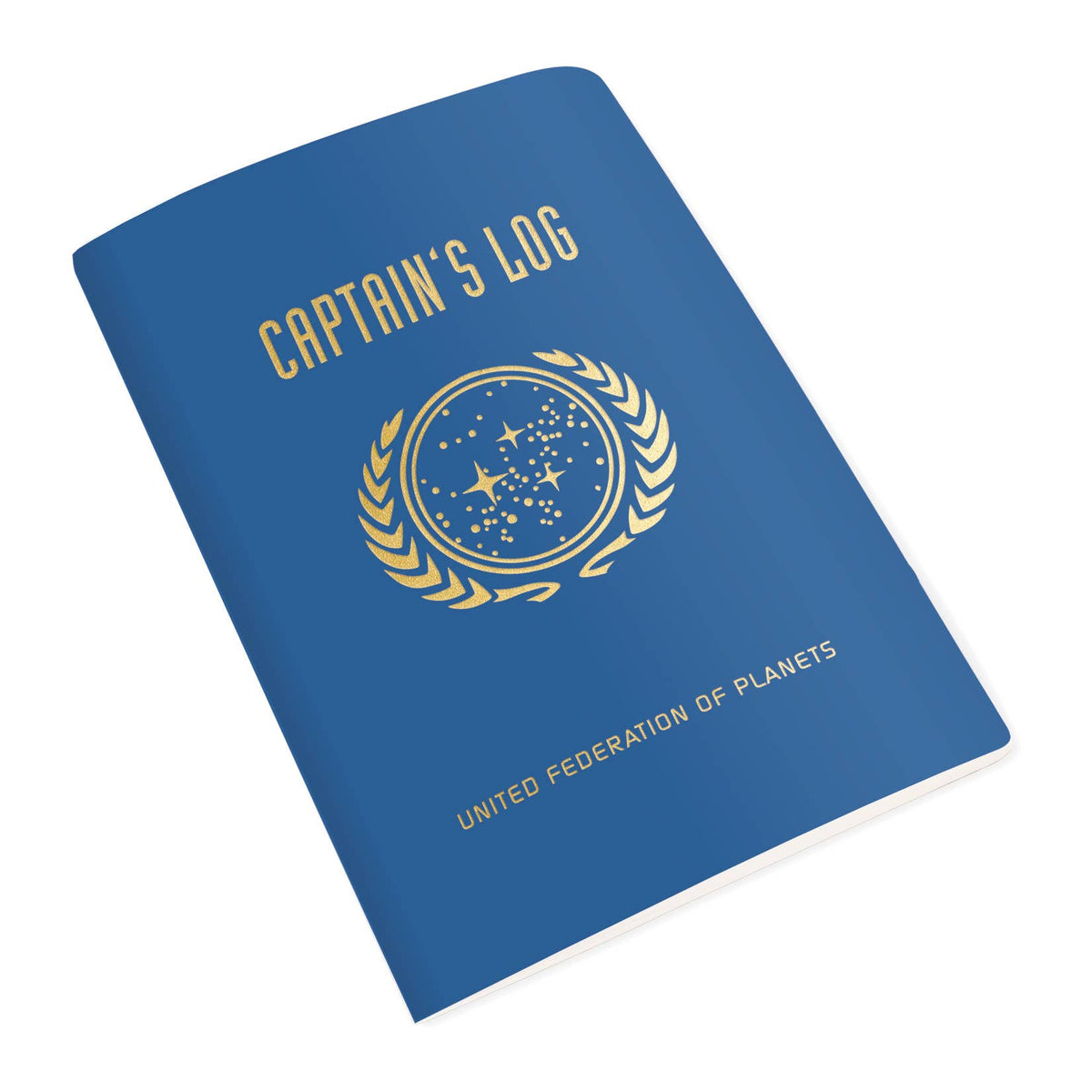 Star Trek Captain's Log Mini Notebook in Blue | 3” x 5”-Unemployed Philosophers Guild-The Bullish Store