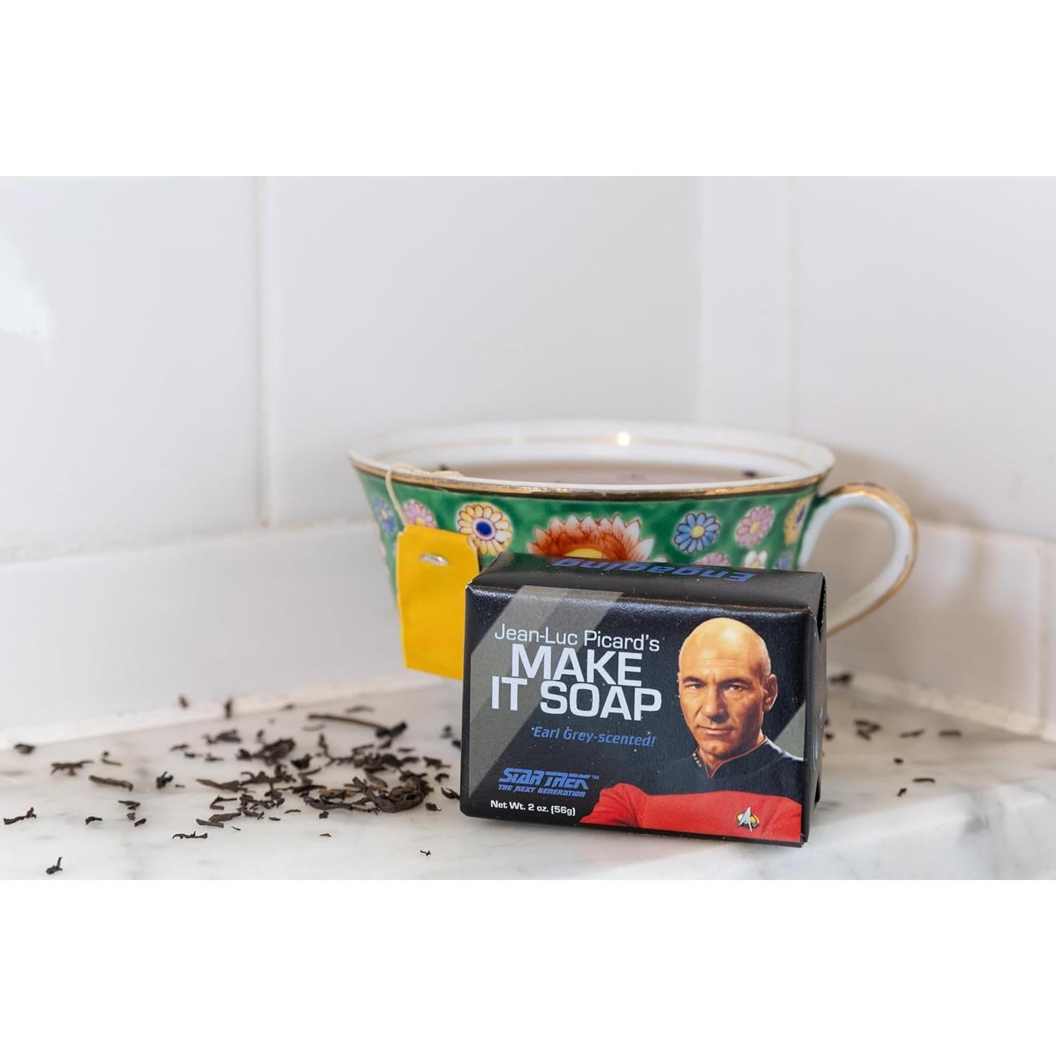 Star Trek Make it Soap! Mini Soap | Picard Themed Earl Grey Gift Soap