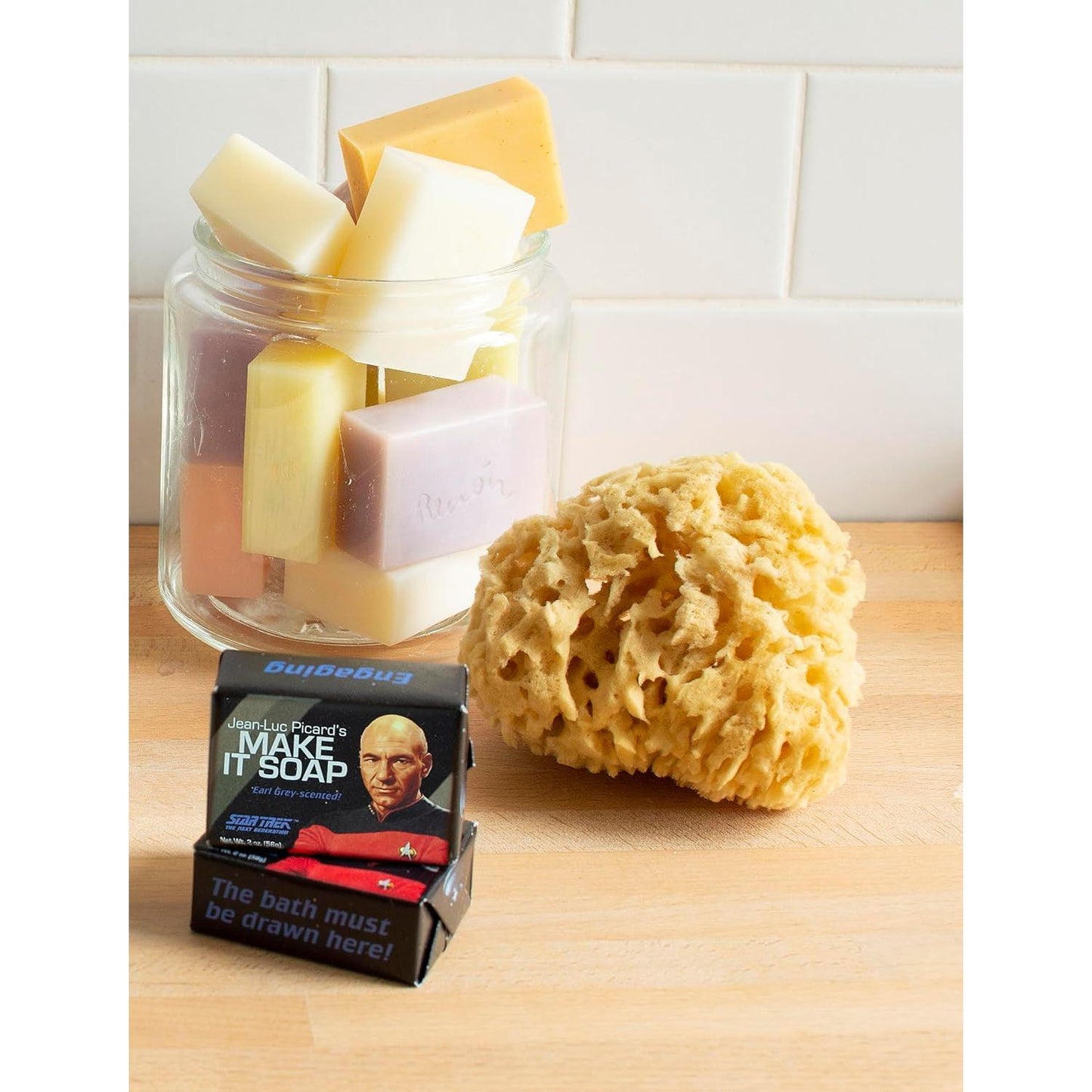 Star Trek Make it Soap! Mini Soap | Picard Themed Earl Grey Gift Soap