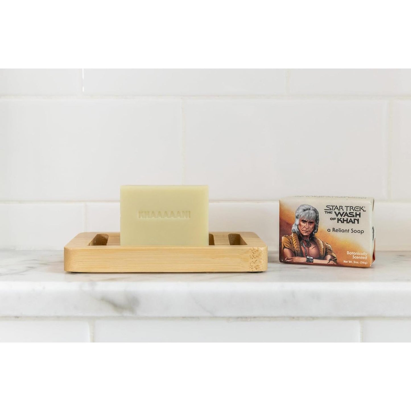 Star Trek Wash of Khan Soap in Bayberry Scent | Body Bar Bath Cleanser  | 2 oz.