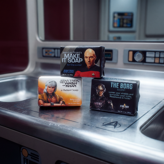 Star Trek Mini Soaps Gift Bundle | Body Bar Bath Cleanser