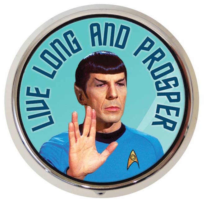 Star Trek Spock Pill Box | Vulcan Logic Pill Organizer