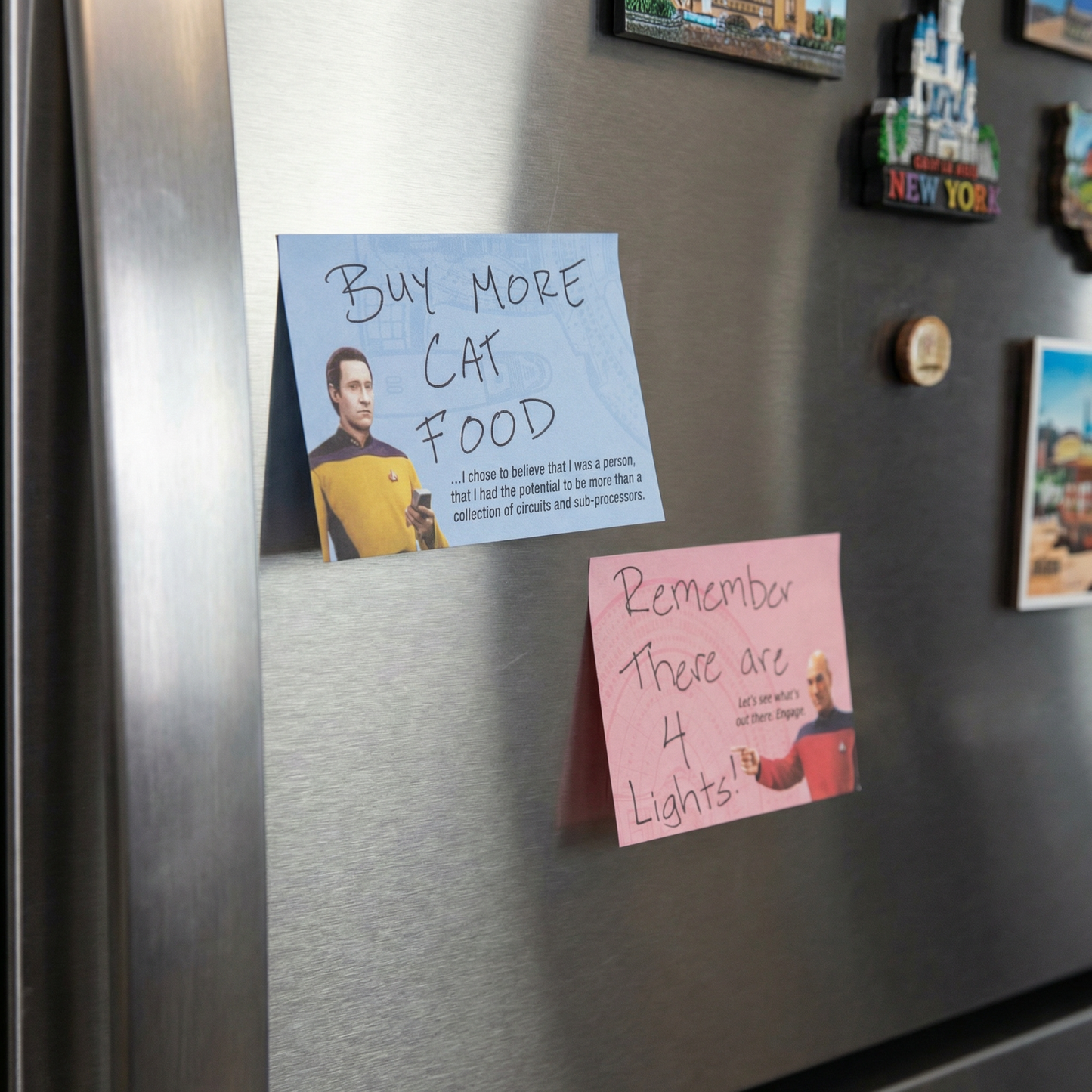 Star Trek The Next Generation Sticky Notes | Quotes & Characters Memo Pad Set