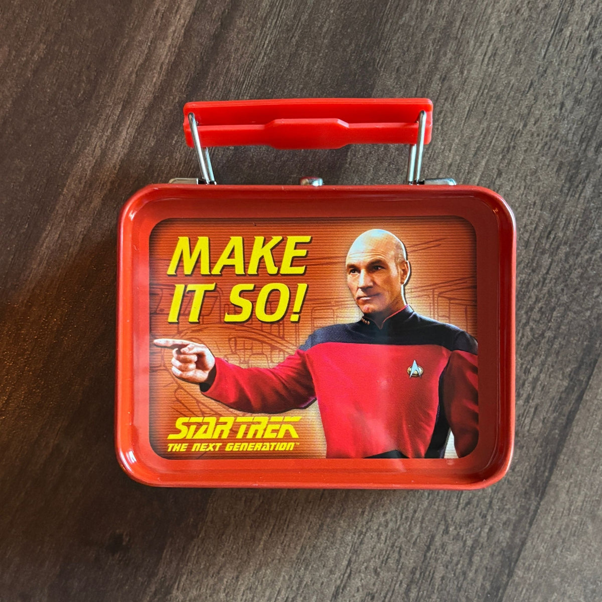 Star Trek: The Next Generation Teeny Tin Mini Metal Lunchbox
