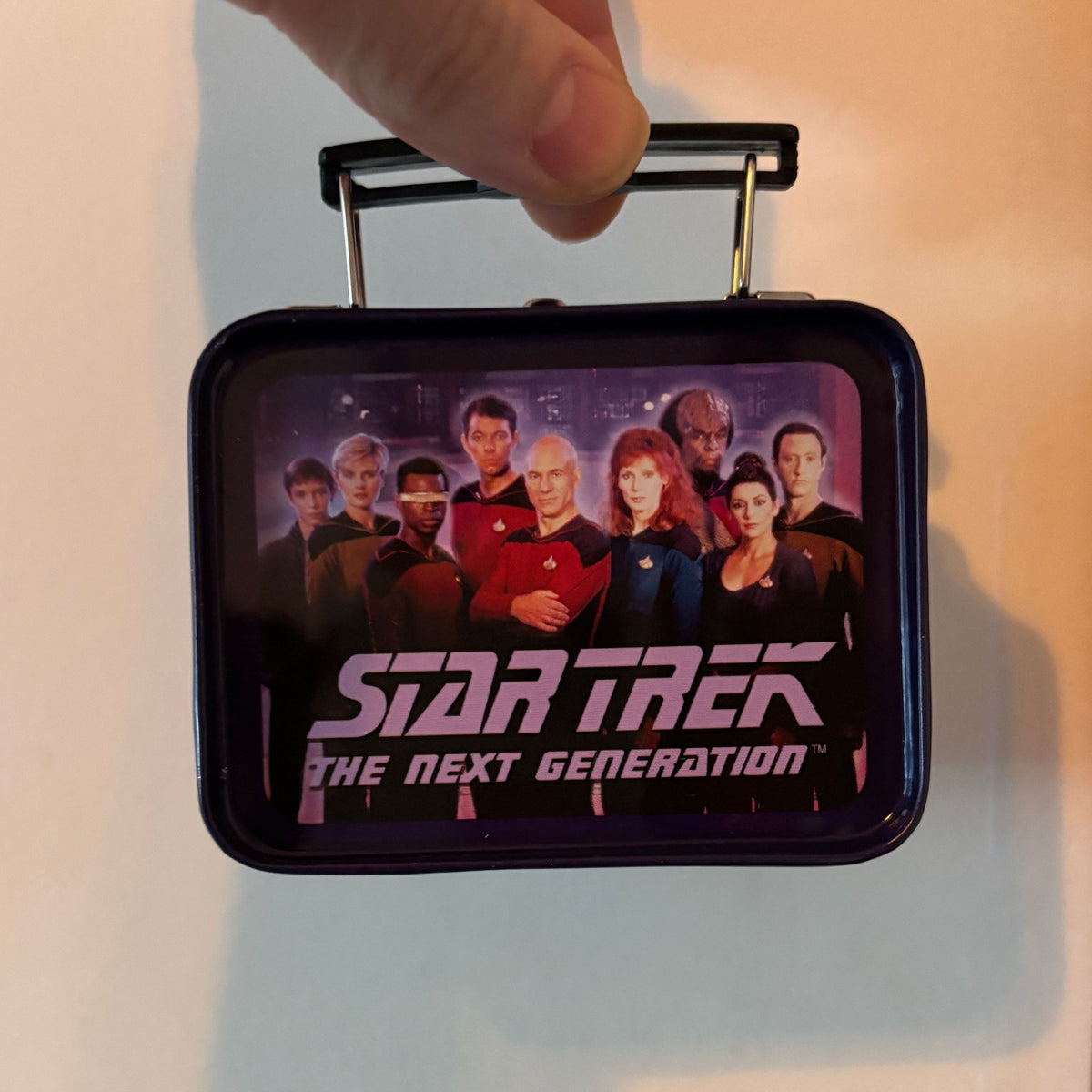 Star Trek: The Next Generation Teeny Tin Mini Metal Lunchbox
