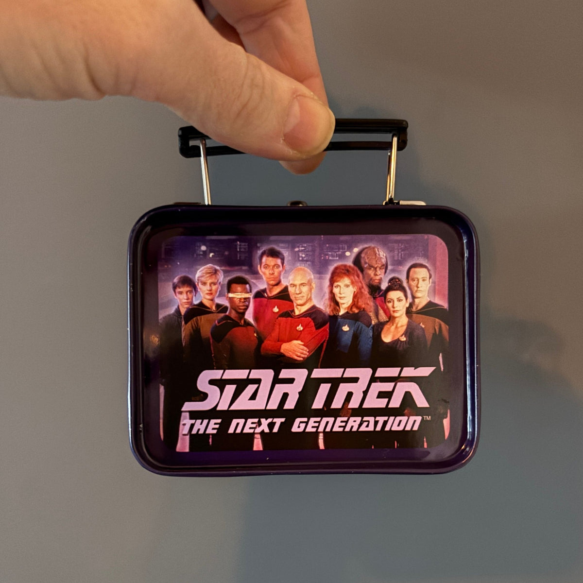 Star Trek: The Next Generation Teeny Tin Mini Metal Lunchbox