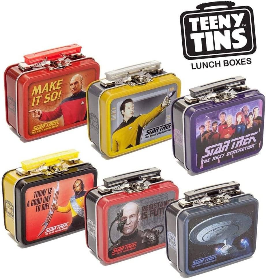Star Trek: The Next Generation Teeny Tin Mini Metal Lunchbox