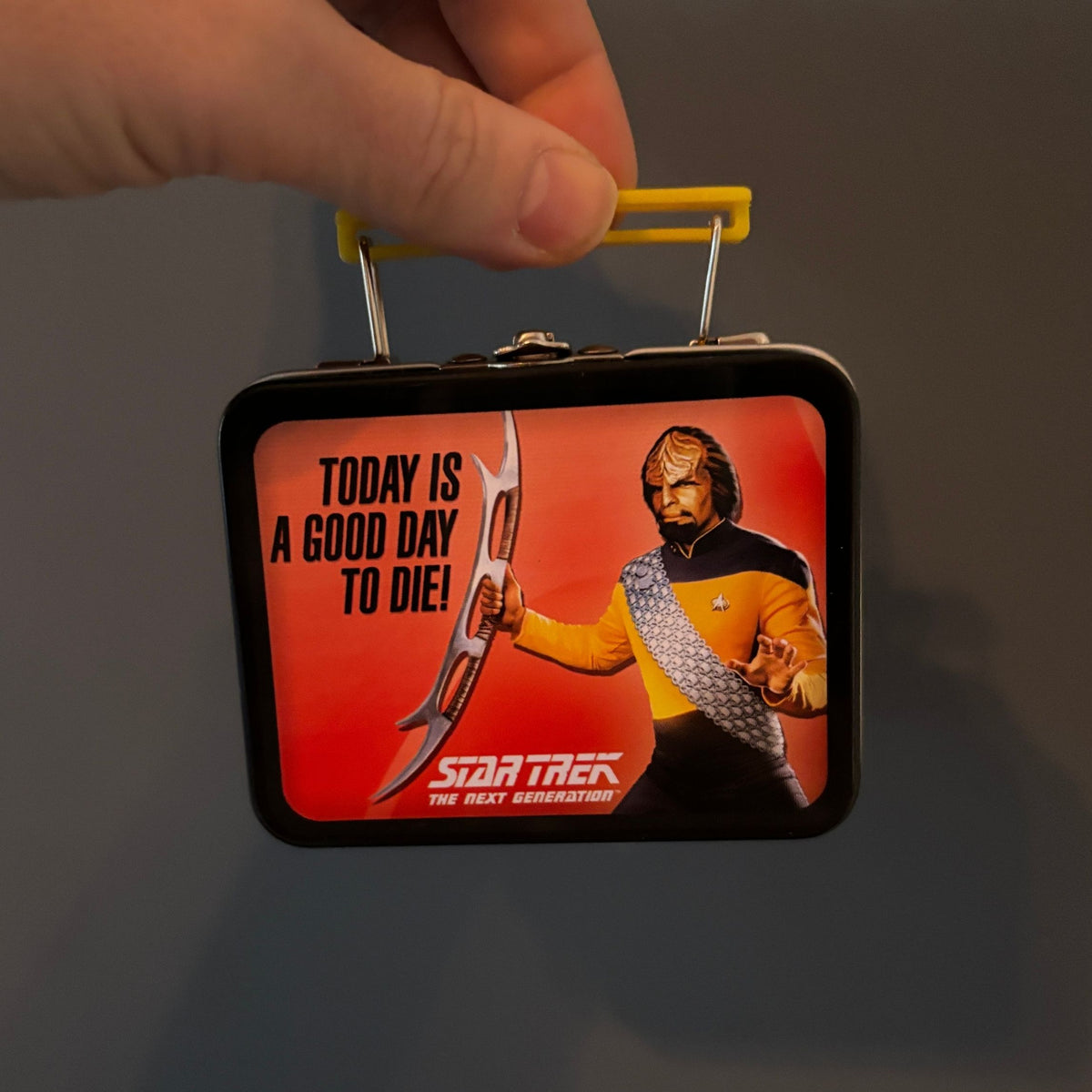 Star Trek: The Next Generation Teeny Tin Mini Metal Lunchbox