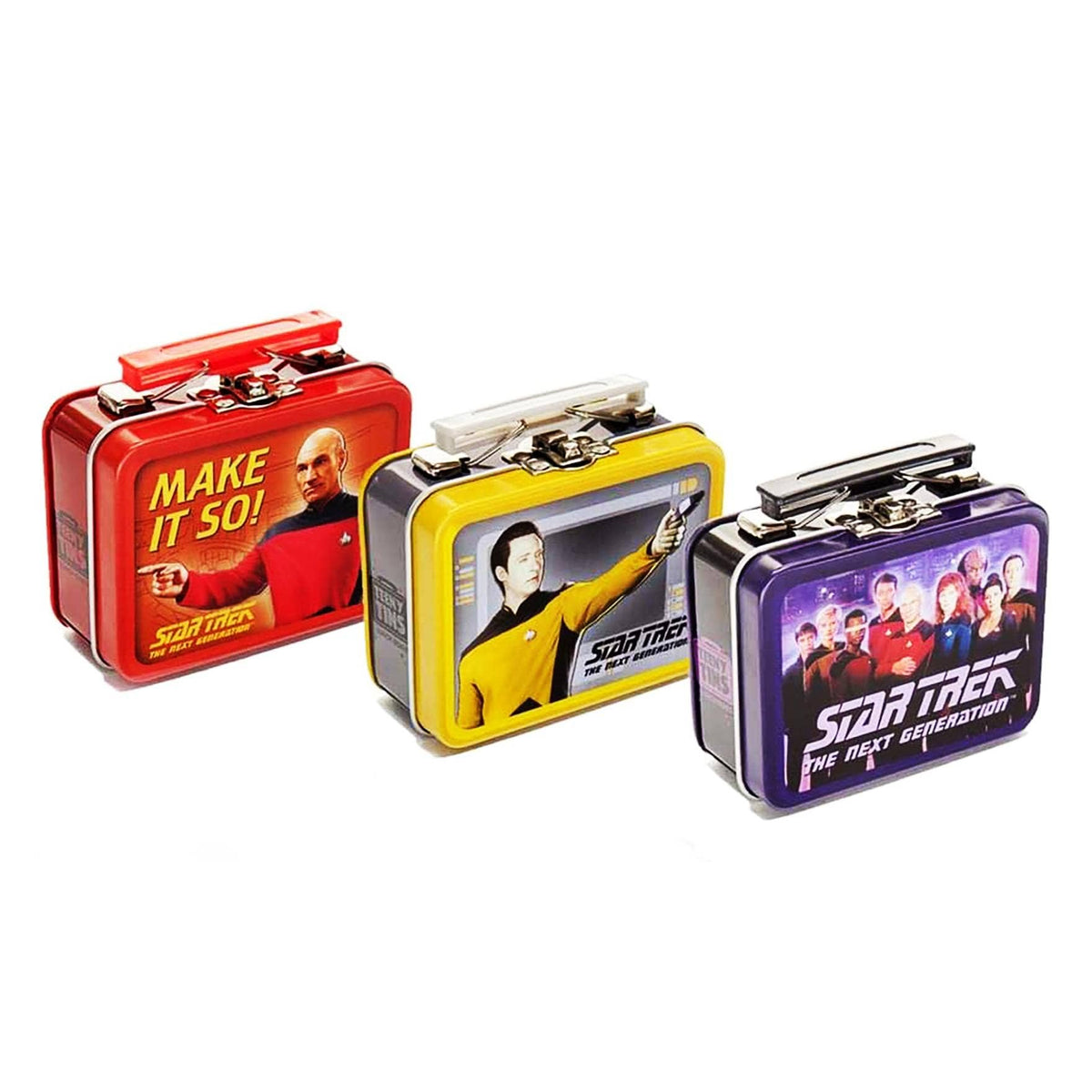 Star Trek: The Next Generation Teeny Tin Mini Metal Lunchbox
