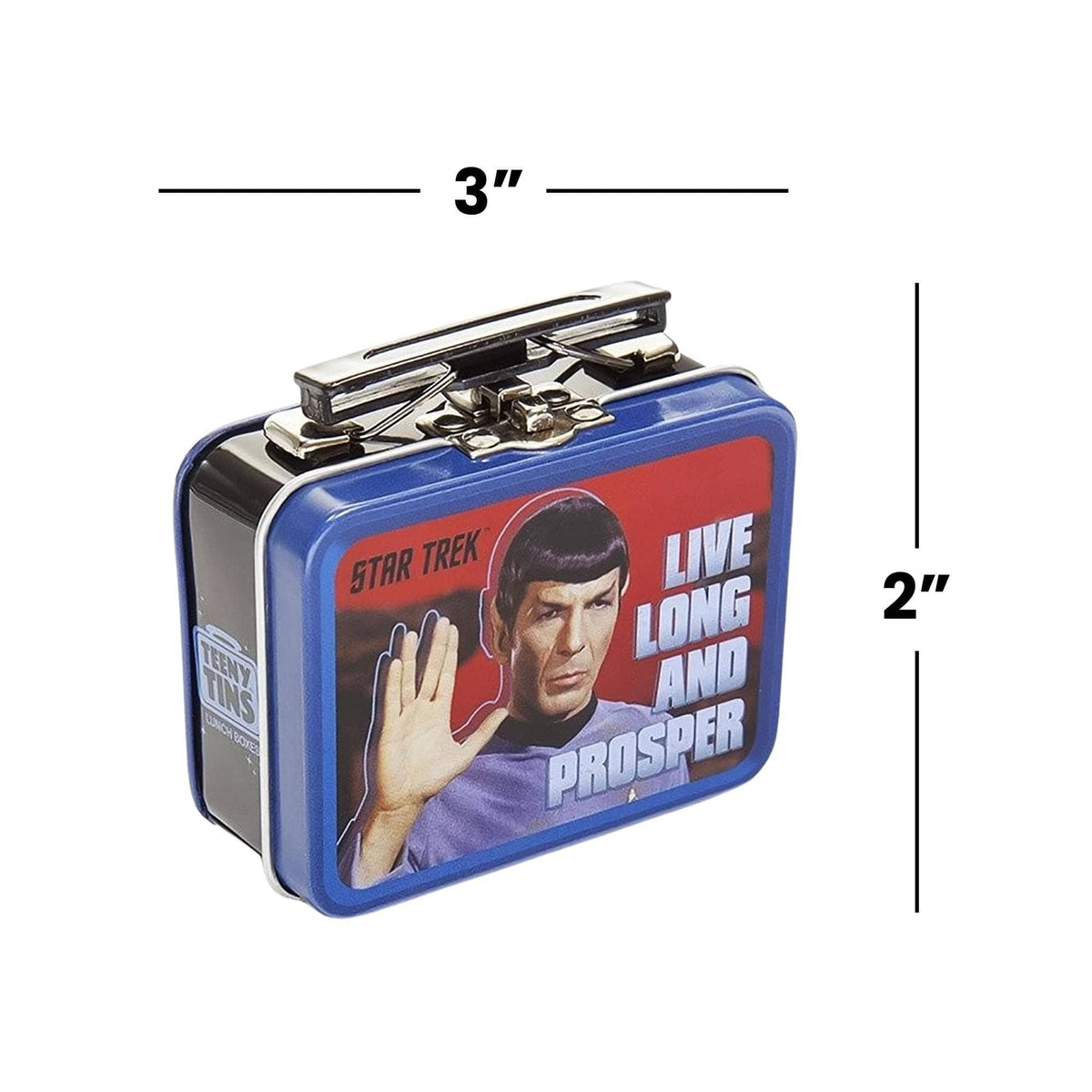 Star Trek: The Original Series Teeny Tin Mini Metal Lunchbox