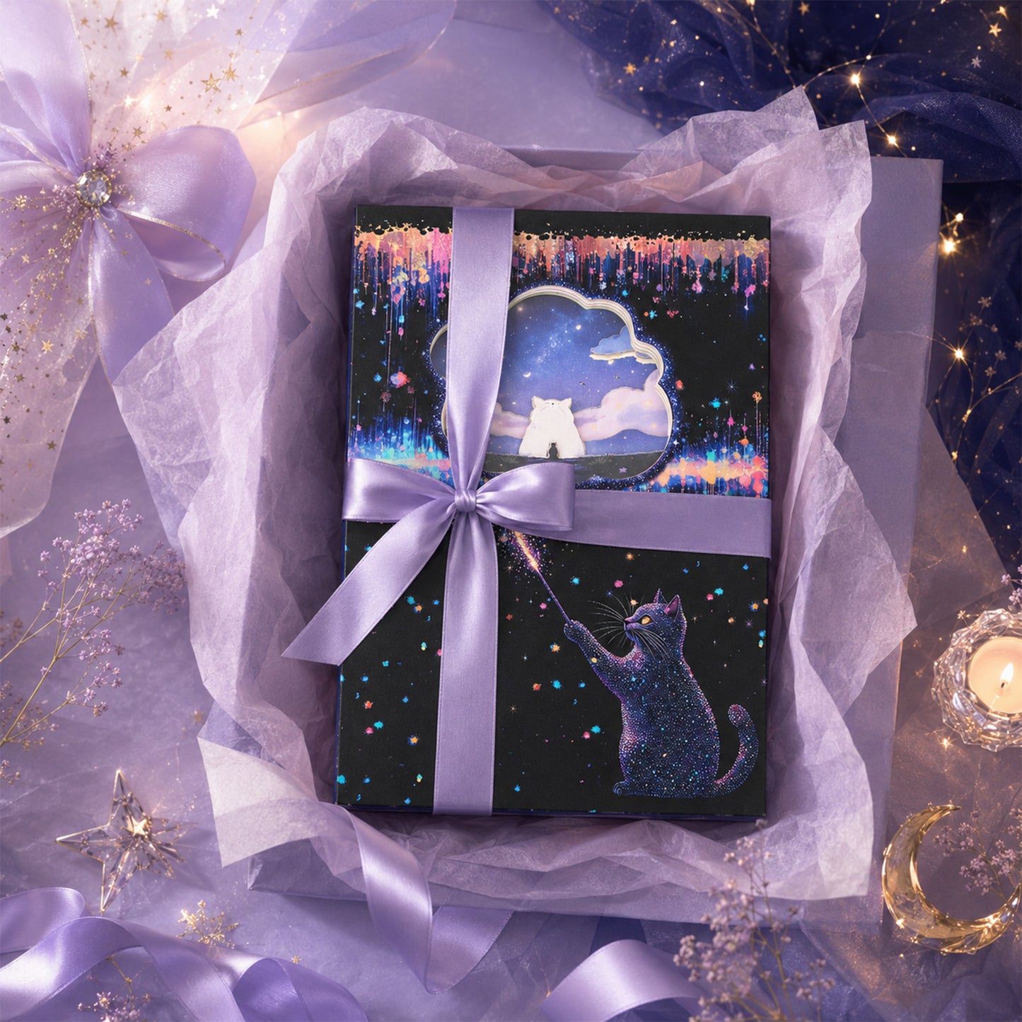 Starlit Fairy Dreams 3D Journal | 60 Pages