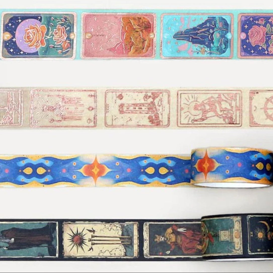 Washi Tape Mystery Pack | Set of 6 Fun Bundle of Decorating Tape