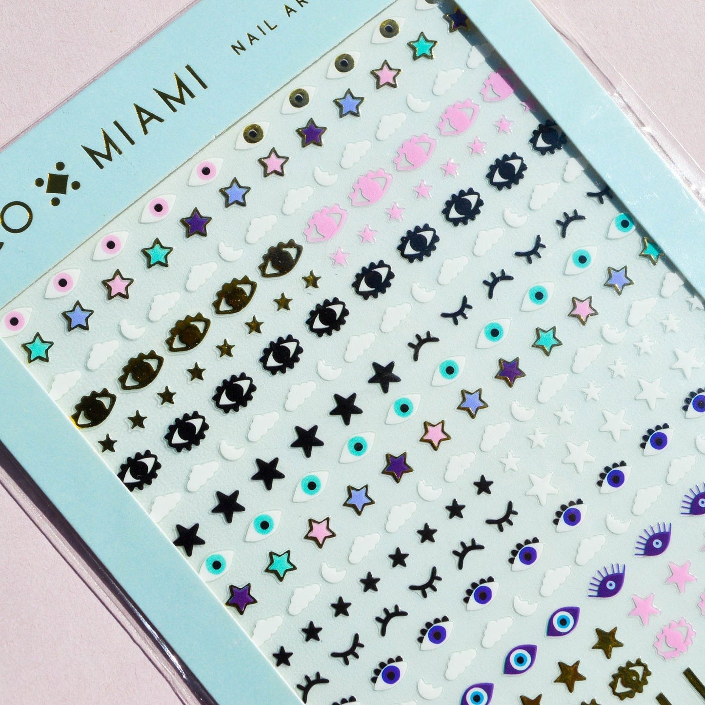 Stars In Your Eyes Nail Art Sticker Set | Vegan & Cruelty-Free | Use on Polish, Gel, or Natural Nails