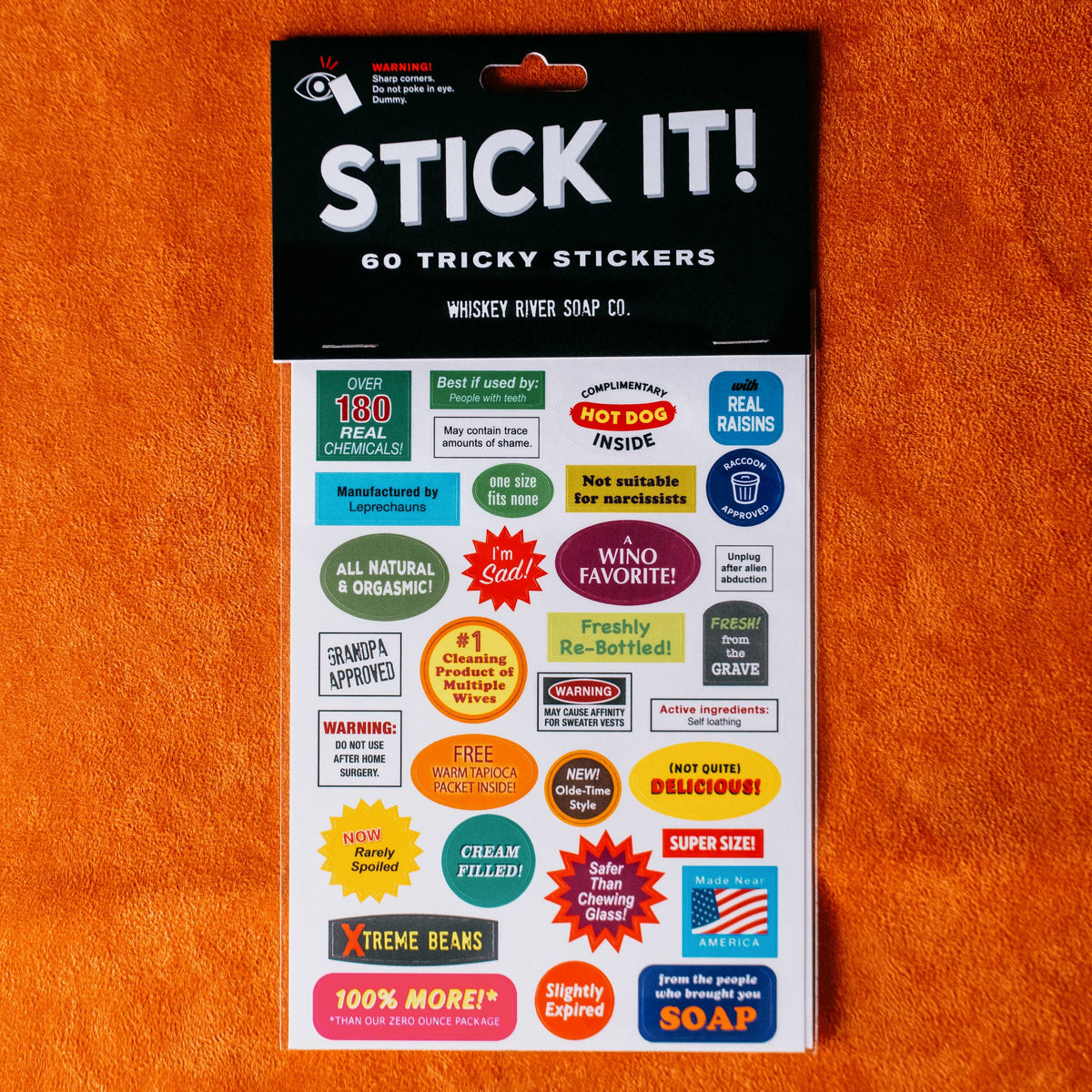Stick It! Prank Stickers | 60 Funny Labels