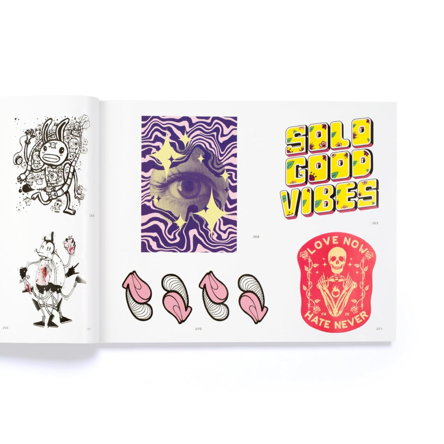 Stickerbomb Book | Illustration, Graffiti and Graphic Art Decal Collections